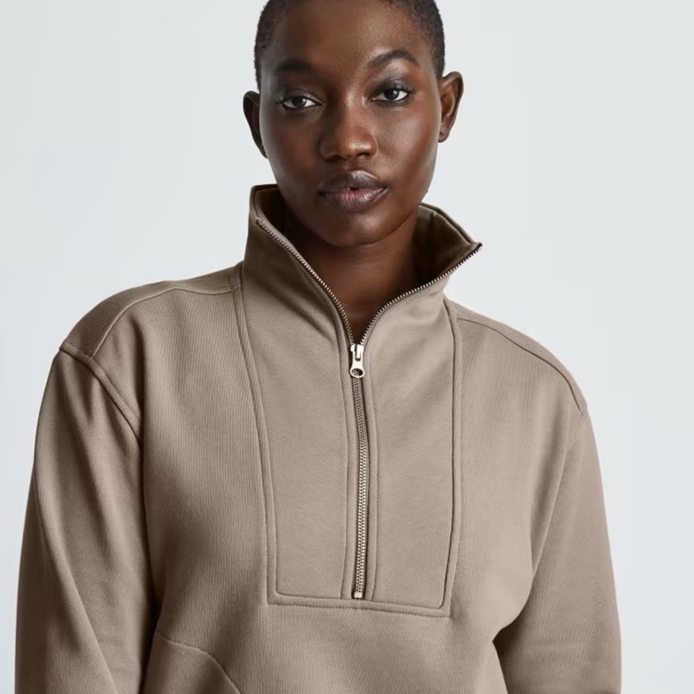 Everlane the Track Half-Zip sweatshirt